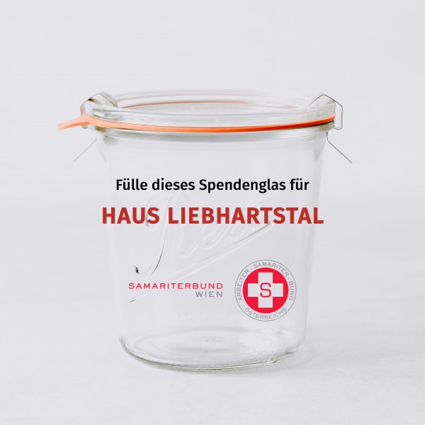 Spendenglas - Haus Liebhartstal